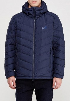Пуховик, Jack Wolfskin, цвет: синий. Артикул: JA021EMWHY72. Jack Wolfskin