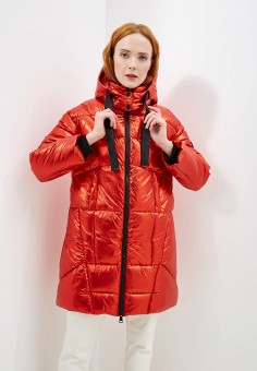 Куртка утепленная, Jayloucy, цвет: красный. Артикул: JA033EWHAXK3. Одежда / Jayloucy