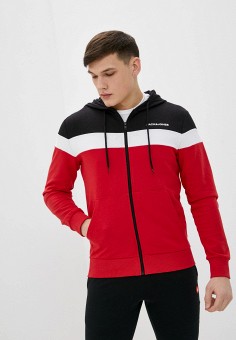 Толстовка, Jack & Jones, цвет: красный. Артикул: JA391EMLTND9. Одежда / Толстовки и олимпийки