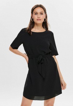 Платье, Jacqueline de Yong, цвет: черный. Артикул: JA908EWISSI7. Одежда / Jacqueline de Yong
