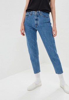 Джинсы Levi's® Mom Jean, цвет: синий 