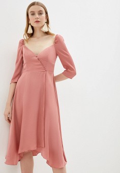 Платье, Little Mistress, цвет: розовый. Артикул: LI005EWHPNA4. Одежда / Little Mistress