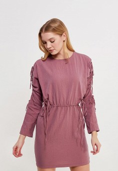 Платье, Lost Ink, цвет: розовый. Артикул: LO019EWZMN38. Одежда / Lost Ink