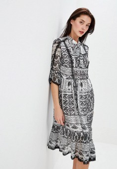 Платье, Lusio, цвет: серый. Артикул: LU018EWFGDR6. Lusio