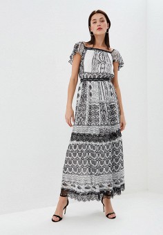 Платье, Lusio, цвет: серый. Артикул: LU018EWFGDR7. Lusio