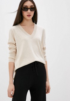 Пуловер, Mango, цвет: бежевый. Артикул: MA002EWMPDL9. Mango