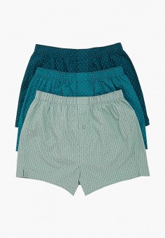 Комплект, Marks & Spencer, цвет: бирюзовый, голубой, синий. Артикул: MA178EMLKLC3. Одежда / Нижнее белье