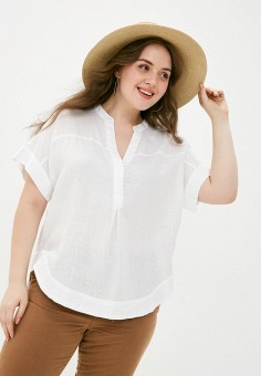 Блуза, Marks & Spencer, цвет: белый. Артикул: MA178EWMBMN3. 