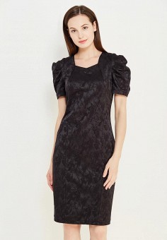 Платье, MadaM T, цвет: черный. Артикул: MA422EWWHN41. Одежда / MadaM T
