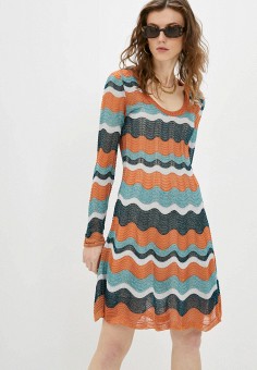Платье, Missoni, цвет: мультиколор. Артикул: MI711EWLGKT0. Premium