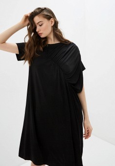 Платье, MM6 Maison Margiela, цвет: черный. Артикул: MM004EWHLKV1. Одежда / MM6 Maison Margiela