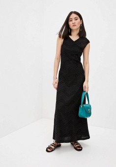 Платье, M Missoni, цвет: черный. Артикул: MM151EWMLDU0. M Missoni