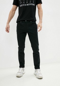 Брюки, Moschino Couture, цвет: черный. Артикул: MO101EMKPNQ2. Одежда / Брюки / Повседневные брюки