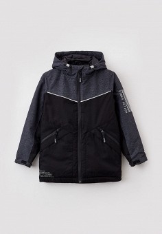 Куртка утепленная, O'stin, цвет: черный. Артикул: MP002XB016QD. Мальчикам / Одежда / Верхняя одежда / Куртки и пуховики