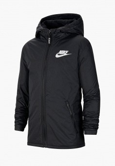 Куртка утепленная, Nike, цвет: черный. Артикул: MP002XC00OKJ. Nike
