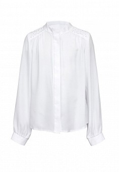 Блуза, Sly, цвет: белый. Артикул: MP002XG001NN. Sly
