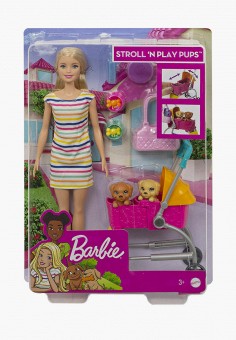 Набор игровой, Barbie, цвет: мультиколор. Артикул: MP002XG01T4A. Barbie