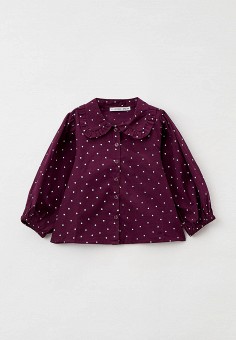 Блуза, Gloria Jeans, цвет: фиолетовый. Артикул: MP002XG01Y2B. Девочкам / Gloria Jeans