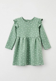 Платье, Youlala, цвет: зеленый. Артикул: MP002XG021DB. Девочкам / Одежда / Платья и сарафаны