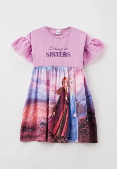 Платье, PlayToday, цвет: фиолетовый. Артикул: MP002XG0255X. Девочкам / Одежда / Платья и сарафаны