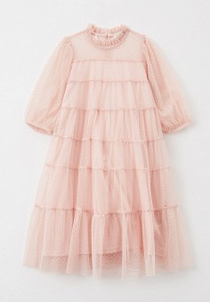 Платье, Sela, цвет: розовый. Артикул: MP002XG025AW. Девочкам / Одежда / Платья и сарафаны