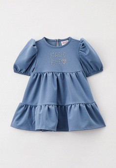 Платье, Gloria Jeans, цвет: голубой. Артикул: MP002XG0275D. Девочкам / Gloria Jeans