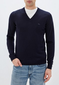 Пуловер, Lacoste, цвет: синий. Артикул: MP002XM07WIJ. Lacoste