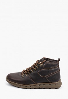 Ботинки, On Foot, цвет: коричневый. Артикул: MP002XM09GDN. Обувь / Ботинки / On Foot