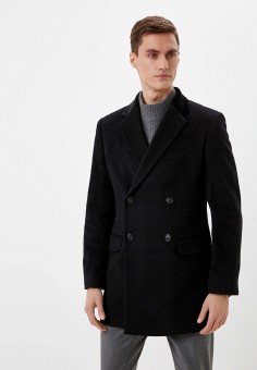 Пальто, Venzano, цвет: черный. Артикул: MP002XM09LC0. Одежда / Верхняя одежда / Пальто