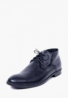 Ботинки, LioKaz, цвет: черный. Артикул: MP002XM0LZOO. Обувь / Ботинки / Низкие ботинки