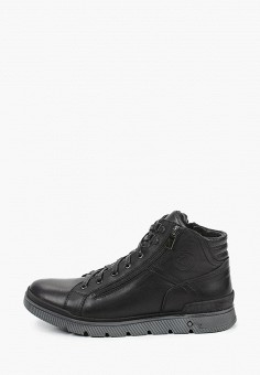 Ботинки, Alessio Nesca, цвет: черный. Артикул: MP002XM0RICC. Обувь / Ботинки / Высокие ботинки