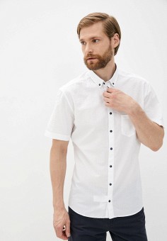 Рубашка, Eterna, цвет: белый. Артикул: MP002XM0VPQM. Одежда / Рубашки / Рубашки с коротким рукавом / Eterna