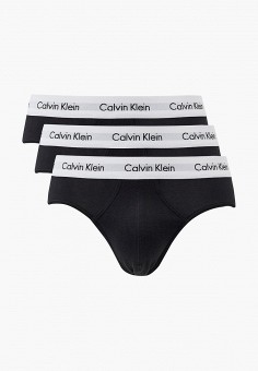 Трусы 3 шт., Calvin Klein Underwear, цвет: черный. Артикул: MP002XM12E3Q. Calvin Klein Underwear