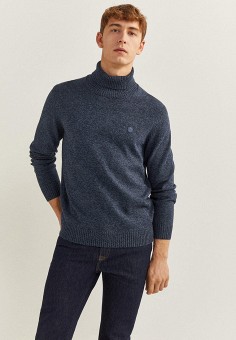 Водолазка, Springfield, цвет: синий. Артикул: MP002XM1GX1M. Springfield