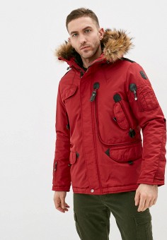 Куртка утепленная, Scanndi, цвет: красный. Артикул: MP002XM1H4NO. 