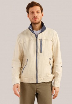 Куртка, Finn Flare, цвет: бежевый. Артикул: MP002XM1H5WD. Одежда / Верхняя одежда
