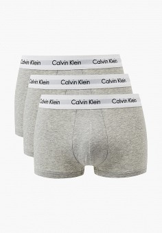 Трусы 3 шт., Calvin Klein Underwear, цвет: серый. Артикул: MP002XM1H8J3. Calvin Klein Underwear