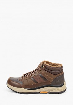 Ботинки, Skechers, цвет: коричневый. Артикул: MP002XM1HJ6A. Обувь / Skechers