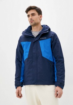 Куртка утепленная, Columbia, цвет: синий. Артикул: MP002XM1HQZZ. Columbia