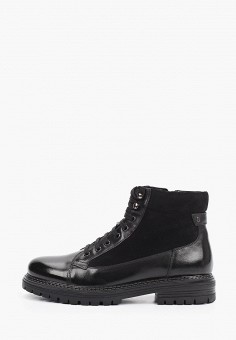 Ботинки, Basconi, цвет: черный. Артикул: MP002XM1HRDM. Обувь / Ботинки / Basconi
