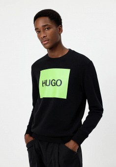 Свитшот, Hugo, цвет: черный. Артикул: MP002XM1HTLZ. Premium / Hugo