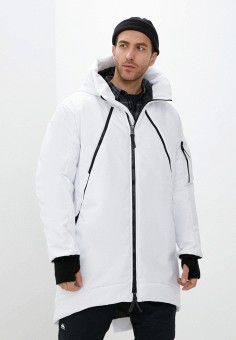 Куртка утепленная, Bobsyouruncle, цвет: белый. Артикул: MP002XM1HVP1. Одежда / Верхняя одежда / Пуховики и зимние куртки / Зимние куртки
