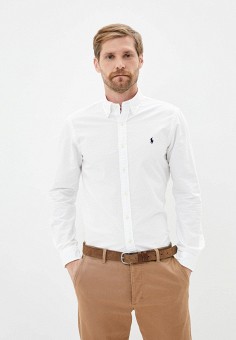 Рубашка, Polo Ralph Lauren, цвет: белый. Артикул: MP002XM1K8W0. Polo Ralph Lauren