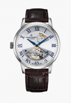 Часы, Claude Bernard, цвет: коричневый. Артикул: MP002XM1KC9Z. Аксессуары / Часы