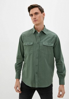 Рубашка, Velocity, цвет: зеленый. Артикул: MP002XM1RINP. Одежда / Рубашки