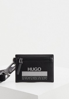 Кредитница и брелок, Hugo, цвет: черный. Артикул: MP002XM1RJVQ. Premium / Аксессуары / Кошельки и визитницы / Hugo