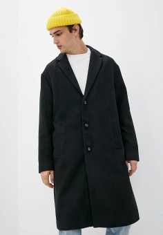 Пальто, Befree, цвет: черный. Артикул: MP002XM1RL75. Одежда / Верхняя одежда / Пальто