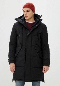 Куртка утепленная, Urban Fashion for Men, цвет: черный. Артикул: MP002XM1ZL1A. Одежда / Верхняя одежда / Пуховики и зимние куртки / Зимние куртки