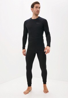 Термобелье, Craft, цвет: черный. Артикул: MP002XM1ZLVO. Одежда / Термобелье