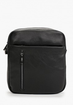Сумка, O'stin, цвет: черный. Артикул: MP002XM1ZNSP. Аксессуары / Сумки / Сумки через плечо